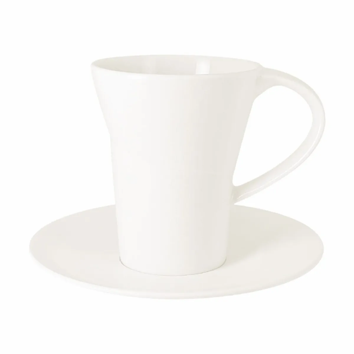 Tasse à thé rond ivoire porcelaine vitrifiée 20 cl Ø 8 cm Giro - RAK Best