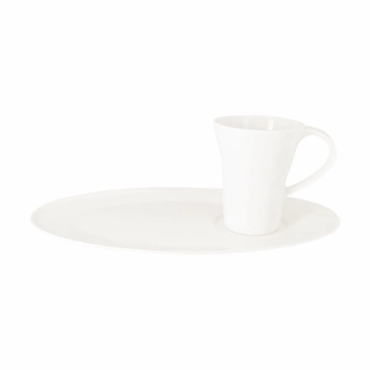 Tasse à thé rond ivoire porcelaine vitrifiée 20 cl Ø 8 cm Giro - RAK Best