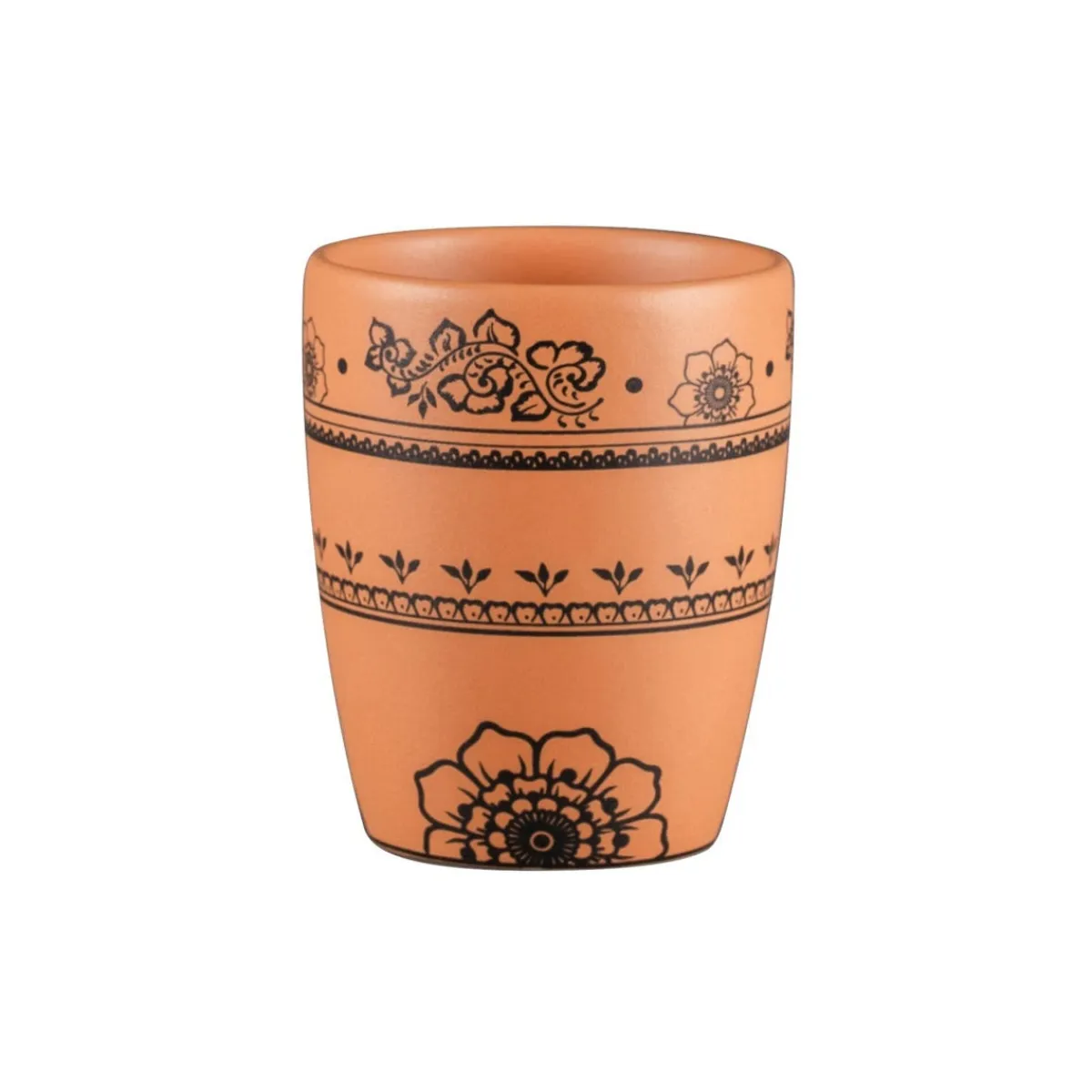 Tasse à thé rond Tero Décor Alexandria porcelaine 23 cl Ø 7,3 cm Earth - RAK Online