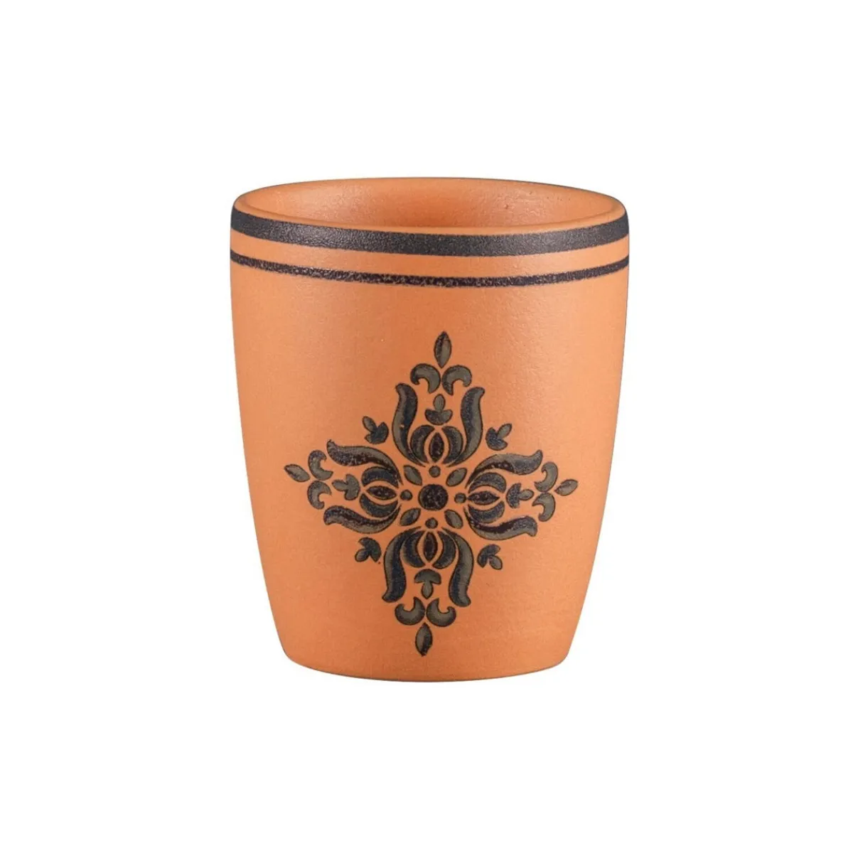 RAK Tasse à thé rond Tero Décor Ostia porcelaine 23 cl Ø 7,3 cm Earth New