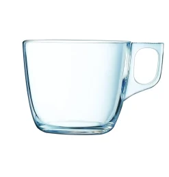 ARCOROC Tasse à thé rond transparent verre trempé 22 cl Ø 10,7 cm Voluto Best