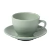 ESSENTIALS COLLECTION Tasse à thé rond vert Grès 21,5 cl Ø 9,2 cm Pulse Best