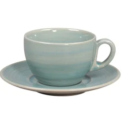 Tasse à thé Saphire porcelaine vitrifiée 23 cl Ø 9 cm stone Spot - RAK Sale