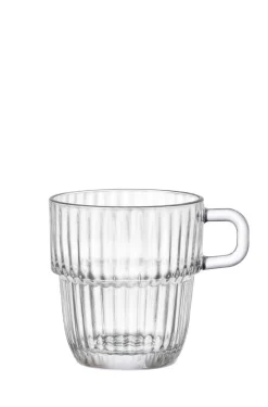 BORMIOLI ROCCO Tasse à thé transparent verre trempé 25 cl Ø 7,1 cm Barshine Hot