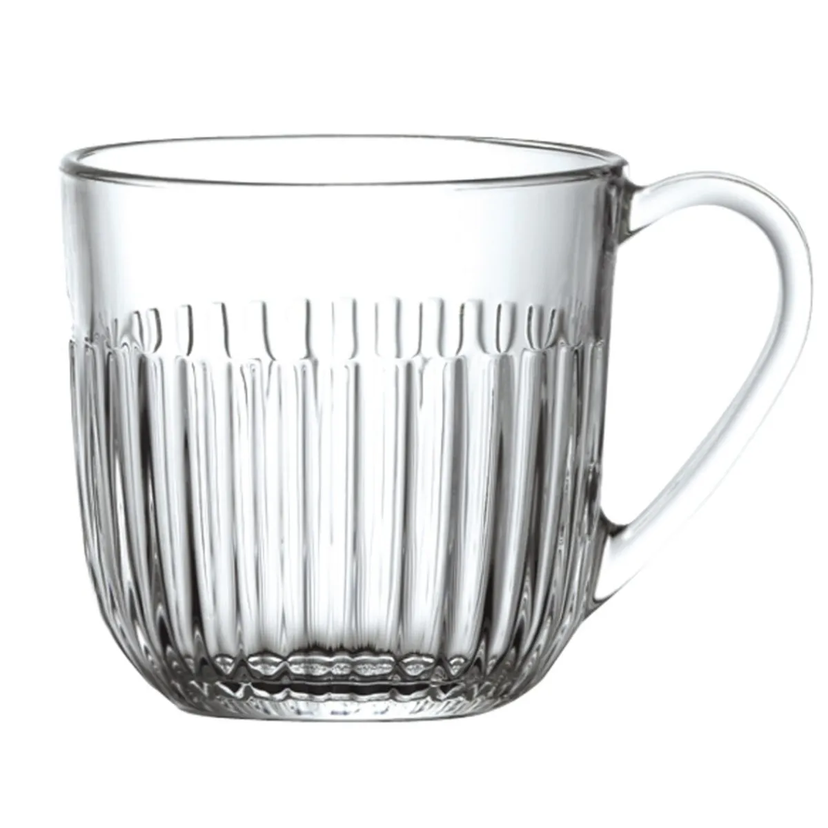 Tasse transparent verre pressé 25 cl Ø 8,5 cm Ouessant - LA ROCHERE Hot