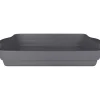 RAK Terrine rectangulaire gris porcelaine vitrifiée 32x22 cm Chefs Fusion Best