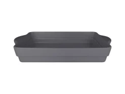 RAK Terrine rectangulaire gris porcelaine vitrifiée 32x22 cm Chefs Fusion Best