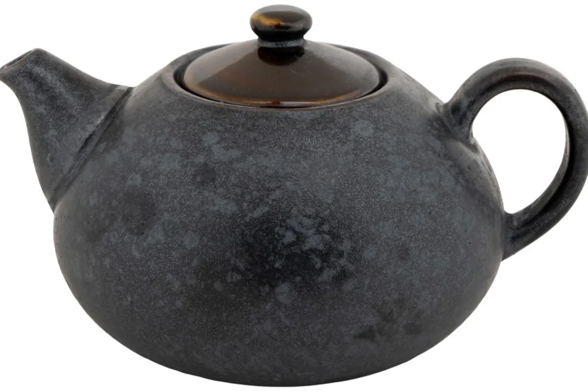 Théière argent porcelaine 33 cl Ø 11 cm Elements Mineral - PROOF