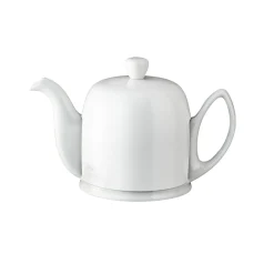 DEGRENNE Théière avec couvercle blanc porcelaine 70 cl Salam Best