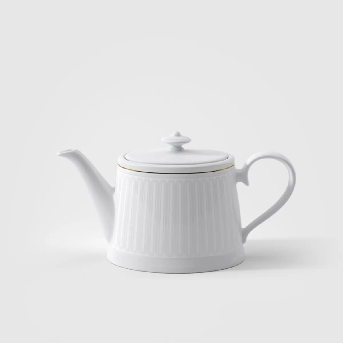 VILLEROY & BOCH Théière avec couvercle blanc porcelaine bone china 1,2 L 26 cm Chateau Septfontaines Clearance