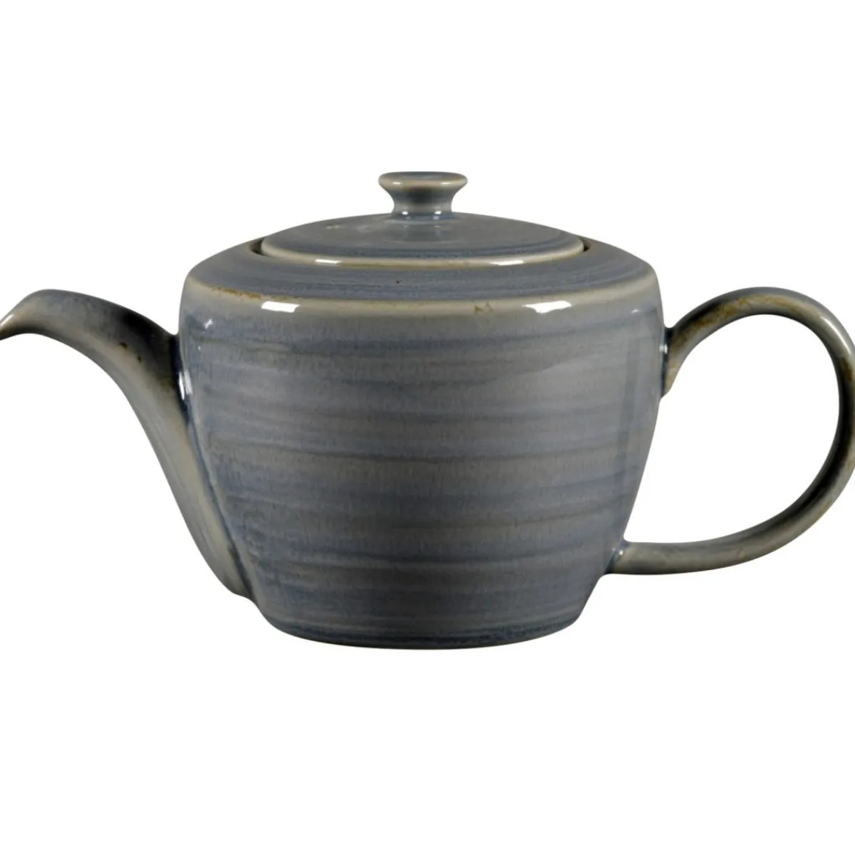 Théière avec couvercle Jade porcelaine vitrifiée 40 cl Ø 11,2 cm stone Spot - RAK New