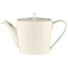 Théière avec couvercle rond blanc porcelaine bone china 62,4 cl Ø 12,7 cm Spectra - RAK Best