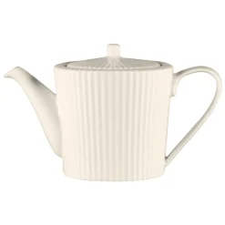 Théière avec couvercle rond blanc porcelaine bone china 62,4 cl Ø 12,7 cm Spectra - RAK Best