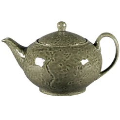 Théière avec couvercle rond steel porcelaine vitrifiée 120 cl Ø 16,2 cm Krush - RAK Sale