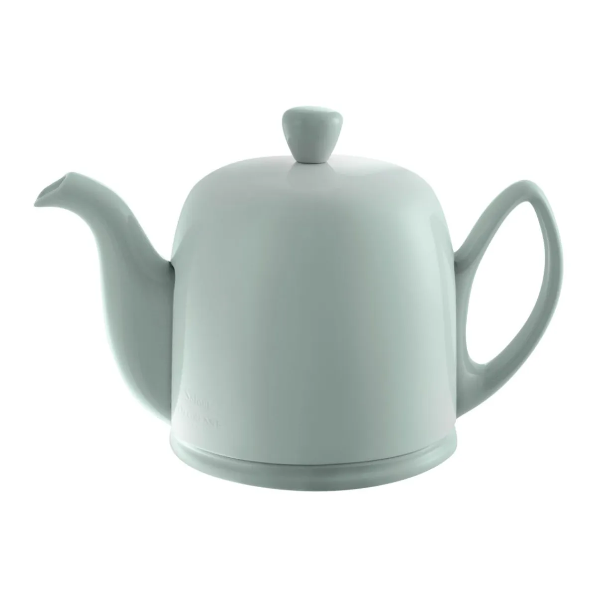 DEGRENNE Théière avec couvercle vert porcelaine 70 cl Salam Hot