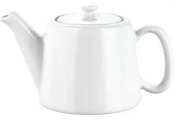 PILLIVUYT Théière blanc porcelaine culinaire 35 cl Hot
