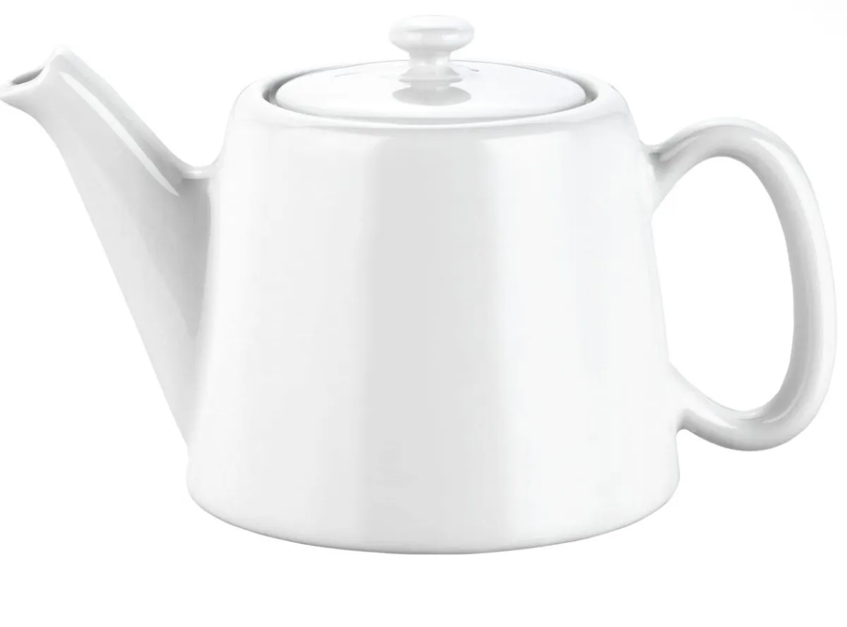 PILLIVUYT Théière blanc porcelaine culinaire 35 cl Hot
