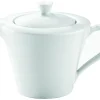 Théière blanc porcelaine culinaire 40 cl Vendome - PILLIVUYT Outlet