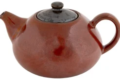 PROOF Théière brun porcelaine 33 cl Ø 11 cm Elements Maroon Sale