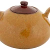 Théière jaune porcelaine 33 cl Ø 11 cm Elements Mustard - PROOF New