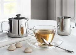 PRO.MUNDI Théière ovale inox 18/10 60 cl 12,5 cm Dolce Online