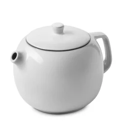 Théière rond blanc cumulus porcelaine culinaire 75 cl Ø 17,5 cm Equinoxe - REVOL Discount