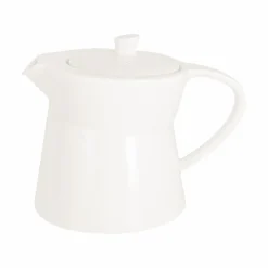 Théière rond ivoire porcelaine vitrifiée 40 cl Ø 10,2 cm Giro - RAK Sale