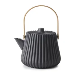 REVOL Théière rond noir porcelaine culinaire 58 cl Ø 12,5 cm Pekoe