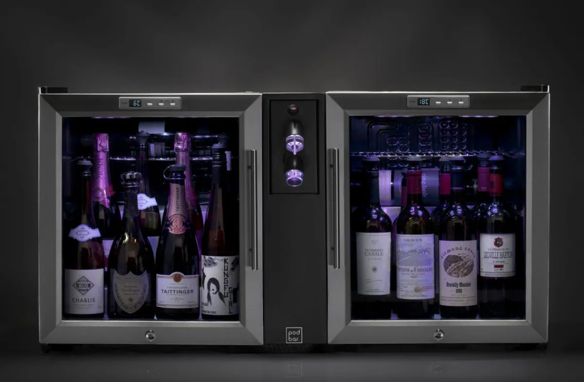 ADVINEO Tour de conservation pour vins effervescents + 2 caves 16 bouteille(s) 1 niveaux Best