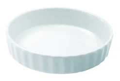 REVOL Tourtière rond blanc porcelaine culinaire Ø 12,5 cm French Classics Outlet