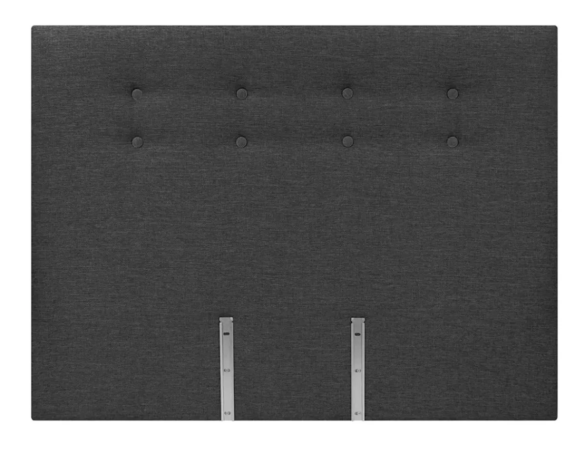 DUNLOPILLO Tête de lit 122x140 cm aluminium Elegante