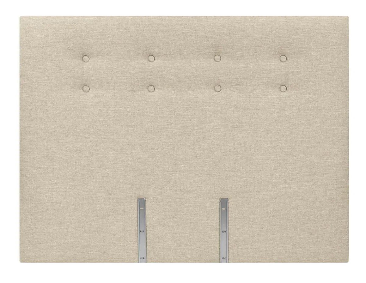 DUNLOPILLO Tête de lit 122x140 cm grège Elegante