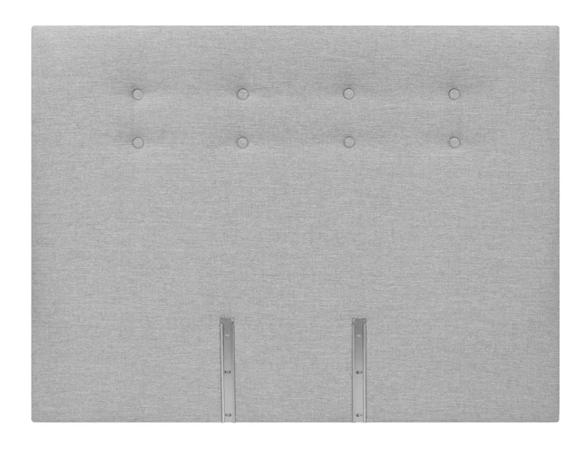 DUNLOPILLO Tête de lit 122x140 cm gris perle Elegante Hot