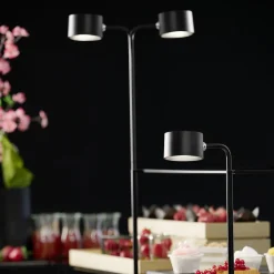 Tête led noir Ø 10 cm 4,5 cm Valumo - APS Online