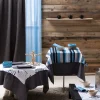 Tête à tête rectangulaire taupe polyester Demilys - SONOLYS Hot