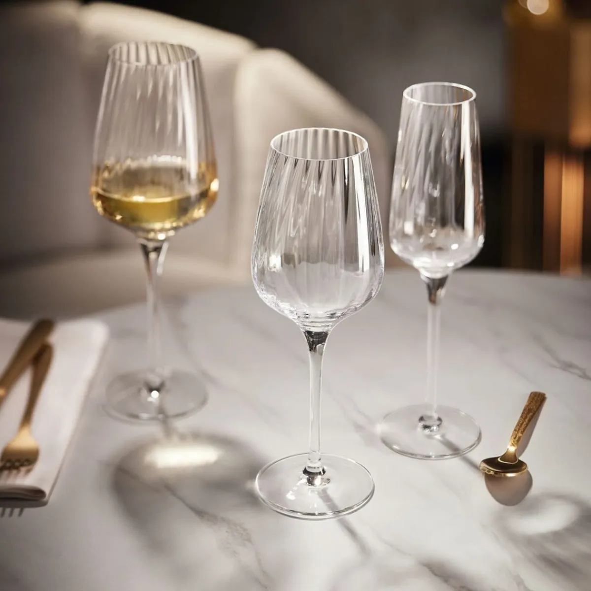CHEF & SOMMELIER Verre a cocktail coupe verre cristallin 21 cl Symetrie Best