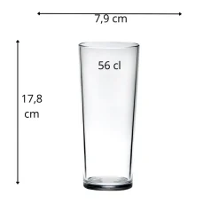 Aucune Verre à bière SAN 56 cl Sale