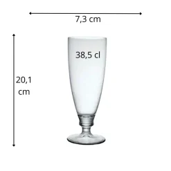 BORMIOLI ROCCO Verre à bière verre 38,5 cl Harmonia Birra Outlet