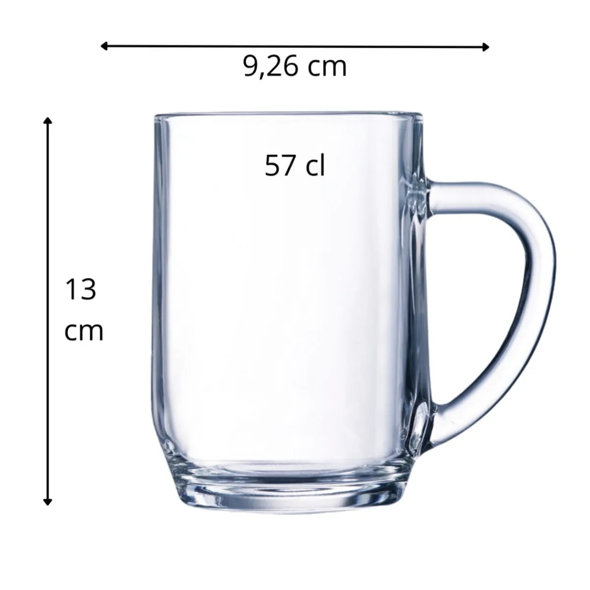 ARCOROC Verre à bière verre 57 cl Haworth Best
