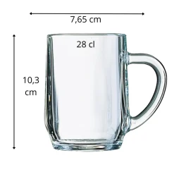 ARCOROC Verre à bière verre 28 cl Haworth Outlet