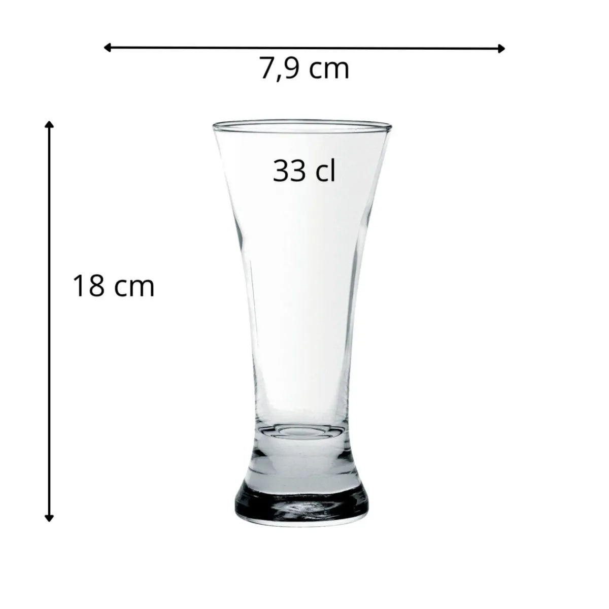 Verre à bière verre 33 cl Martigues - ARCOROC Best