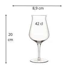 LUIGI BORMIOLI Verre à bière verre cristallin 42 cl Birrateque Online
