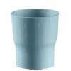 SAINT ROMAIN Verre bleu ocean fibre végétale 20 cl Liliroc Discount