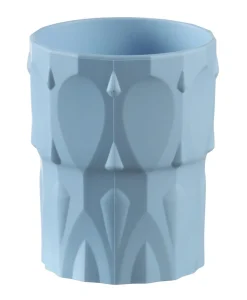 Verre bleu ocean fibre végétale 16 cl Banquise Liliroc - SAINT ROMAIN Clearance