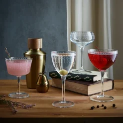 BORMIOLI ROCCO Verre à cocktail fizz verre 22 cl Novecento Art Deco Outlet