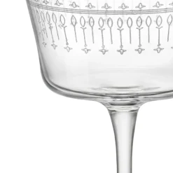 BORMIOLI ROCCO Verre à cocktail fizz verre 22 cl Novecento Art Deco Outlet