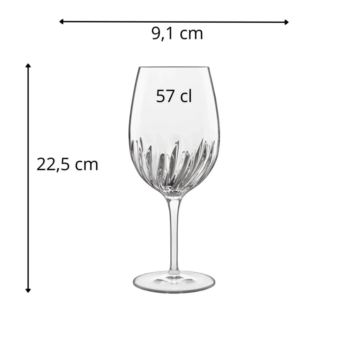 Verre à cocktail verre cristallin 57 cl Mixology - LUIGI BORMIOLI Outlet
