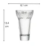 Verre à pastis verre pressé 22 cl Calanques - LA ROCHERE Hot