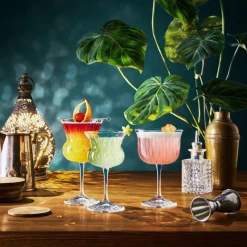 BORMIOLI ROCCO Verre à pied fizz verre cristallin 28 cl Bloom