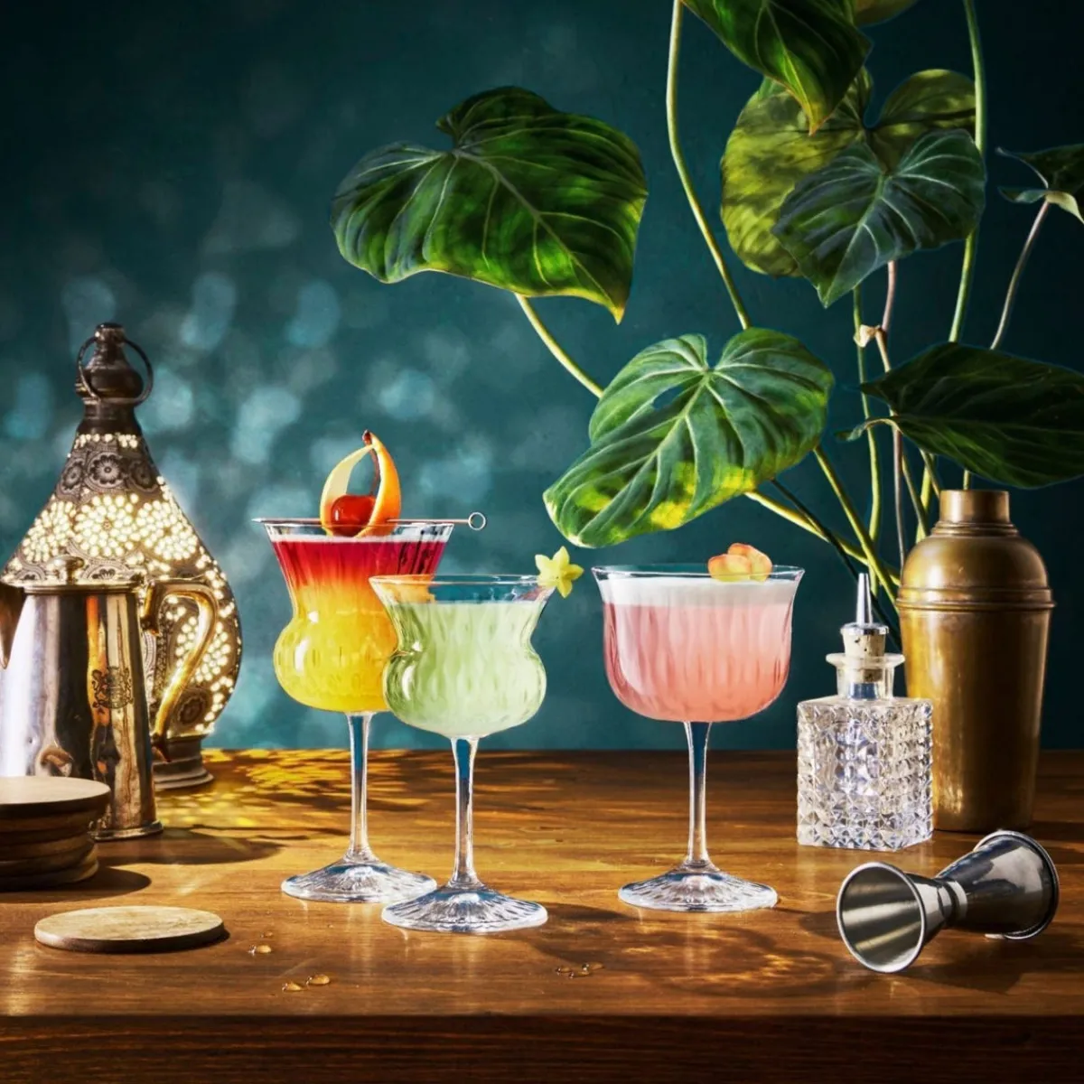 BORMIOLI ROCCO Verre à pied fizz verre cristallin 28 cl Bloom
